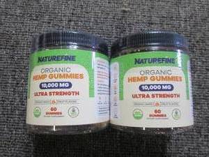 2 naturefine organic hemp gummies u...