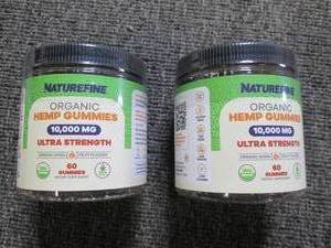 2 naturefine organic hemp gummies u...