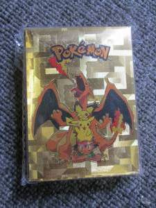 new 55 pc gold foil pokemon cards ...