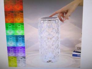 new Crystal Rose Diamond Desk Lamp,...
