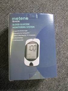 new metene td-4116 blood glucose mo...