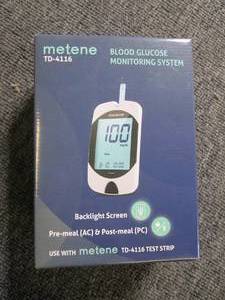 new metene td-4116 blood glucose mo...