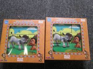 2 new wooden building blocks ...