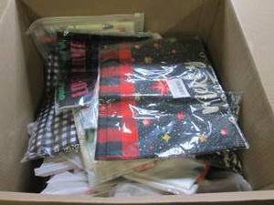 box of decorative pillow covers ...