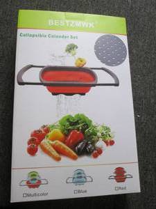 new collapsible 3 pc colander set...