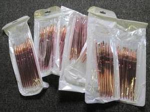 7 new packages of paint brushes ...