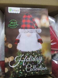 5 new christmas gnomes tree toppers...