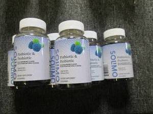 6 bottles of Solimo Prebiotic & Pro...