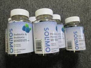 6 bottles of Solimo Prebiotic & Pro...
