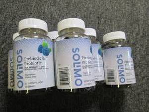 6 bottles of Solimo Prebiotic & Pro...