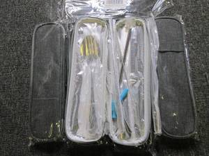 5 new packages of metal traveling s...