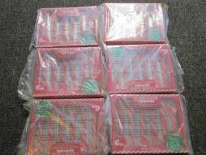 6 packs of 2 6 pc candy cane spoon...