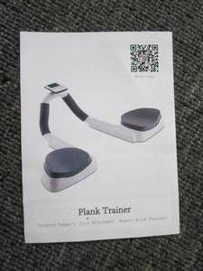 new plank trainer ...