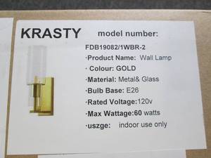 new krusty wall hanging light fixtu...