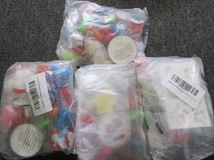 4 new bags of 54 christmas fidget ...