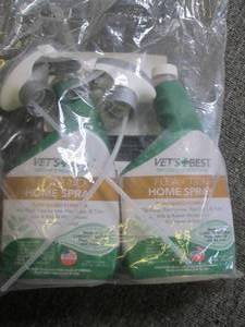 2 new bottles of vets best flea and...