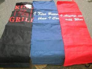3 new kitchengrill aprons ...