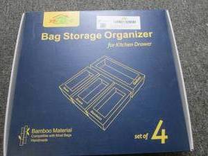 new set of 4 bag storage organizer...