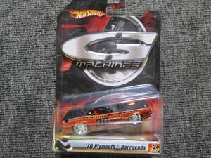 hot wheels G machines 70 plymouth b...