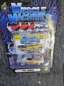 muscle machines 70 cuda never been ...