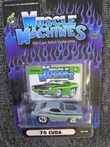 muscle machines 70 cuda never been ...