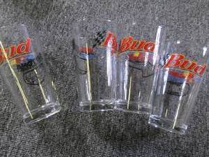 11 glass set of nascar tracks ...