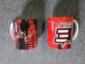 2 Dale Earnhardt coffee cups ...