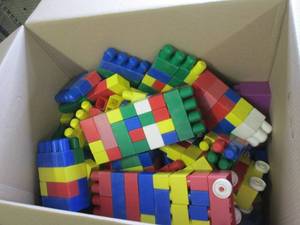 box of big legos 16x24x19 inch box ...
