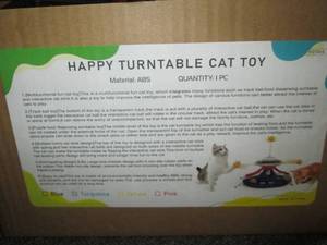 new happy turntable cat toy ...