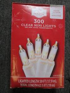 holiday time 300 clear mini lights ...