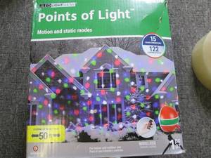 points of light light show open box...