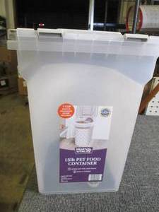 heart to tail 15 lb pet food contai...
