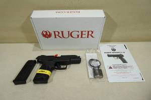 lot 12 image: NEW Ruger Security-9 9mm Semi-Auto Pistol - 2 Magazines