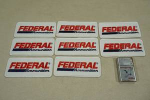 lot 78 image: Vintage Winchester Lighter, plus Federal Ammunition Patches
