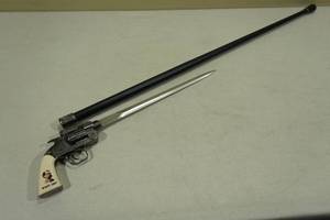 lot 79 image: Wyatt Earp Sword Cane - Working Action