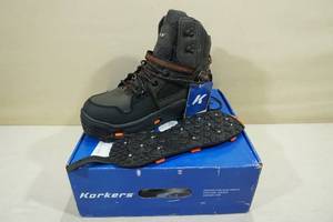 lot 107 image: Korkers Terror Ridge Wading Boots - Mens 10