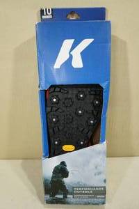 lot 111 image: Korkers Studded Vibram Idrogrip Interchangeable Sole - Size 10