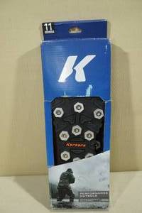 lot 112 image: Korkers Triple Threat Hex Disc Interchangeable Sole - Size 11