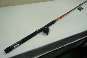 lot 129 image: B n M West Point Crappie Rod and Reel Combo