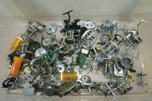 lot 138 image: Assorted Antique Fishing Reel Parts