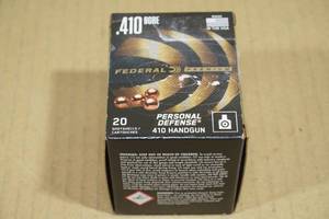 lot 148 image: 20 Federal Premium .410 Handgun Personal Defense 2-12 Ammo
