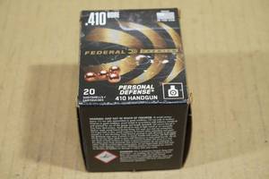 lot 149 image: 20 Federal Premium .410 Handgun Personal Defense 2-12 Ammo