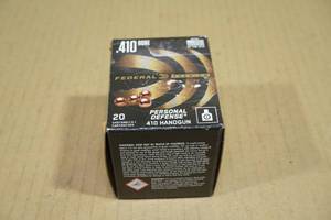 lot 150 image: 20 Federal Premium .410 Handgun Personal Defense 2-12 Ammo