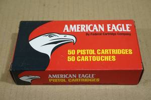 lot 154 image: 50 Federal American Eagle .40 S&W 165 Gr FMJ Ball Ammo