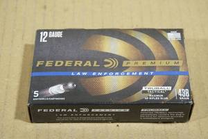 lot 176 image: 5 Federal Premium 12 Ga 2-34 HP Rifled Slug