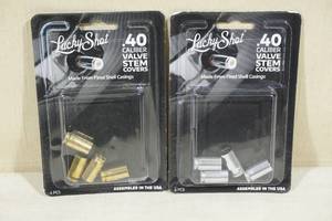 lot 219 image: Lucky Shot .40 Cal Valve Stem Covers