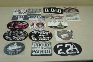 lot 222 image: Assorted Pro Gun Magnets