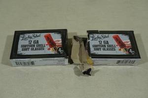 lot 229 image: Lucky Shot 12 Ga Shotgun Shell Shot Glasses