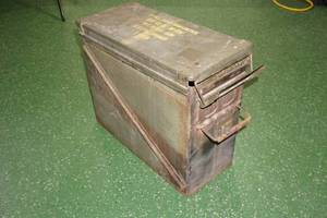 lot 264 image: Metal Ammo Can