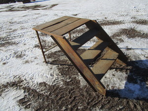 Steps For Semi Storage Trailer